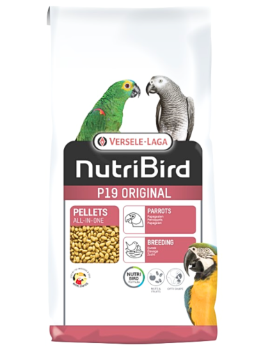 Versele Laga P19 Original 10 kg – granule pro období hnízdění pro velké papoušky od ParrotPlanet.cz