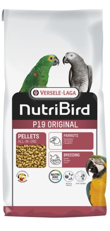 Versele Laga P19 Original 10 kg – granule pro období hnízdění pro velké papoušky od ParrotPlanet.cz