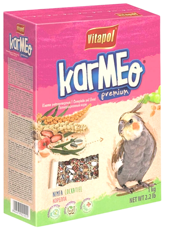 Vitapol Karmeo – směs pro papoušky 1 kg od ParrotPlanet.cz