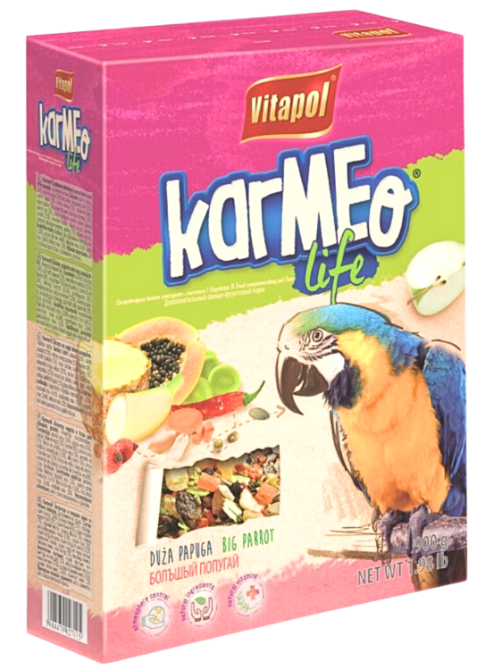 Vitapol Ovocné a zeleninové krmivo pro papoušky 900 g od ParrotPlanet.cz