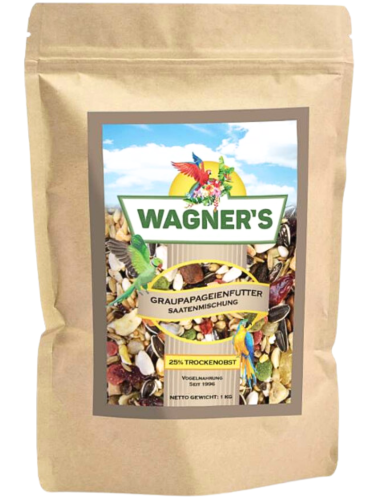 Papoušek šedý Wagnerův | Krmivo pro papoušky | Směs pro domácí chov 2,5 kg od ParrotPlanet.cz