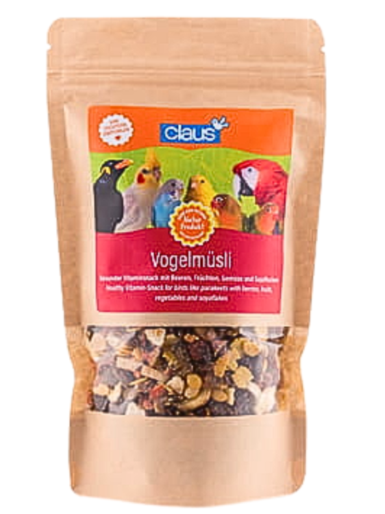 Claus Musli, výživná OVESNÁ KAŠE pro všechny papoušky 200 g od ParrotPlanet.cz