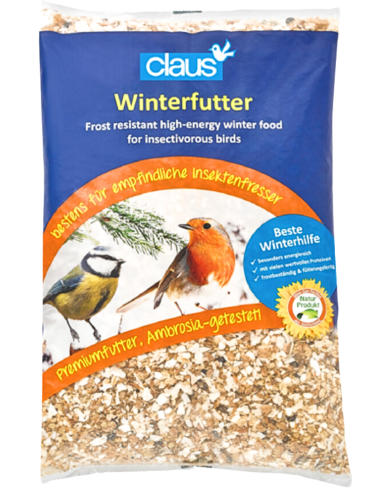 Claus Winterfutter – Claus „Zimní krmivo“ krmivo pro divoké a zahradní ptáky 500 g   od ParrotPlanet.cz