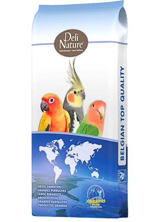 Deli Nature 30 – základní směs pro střední papoušky 20 kg od ParrotPlanet.cz