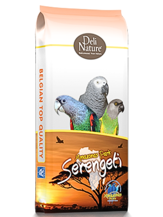 Deli Nature 20 – 5* Menu Serengeti pro žako a další africké papoušky 2 kg od ParrotPlanet.cz