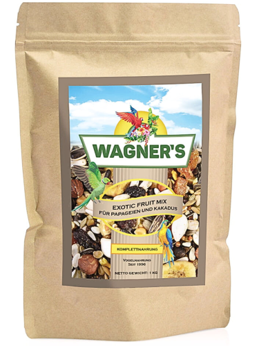 Exotic Fruit Mix Wagner's - exotická směs pro všechny papoušky 1 kg od ParrotPlanet.cz