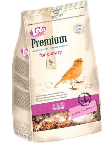 LoLo Pets PREMIUM 1 kg krmivo pro kanárky od ParrotPlanet.cz