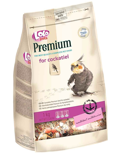 LoLo Pets PREMIUM 1 kg krmivo pro NIMF od ParrotPlanet.cz