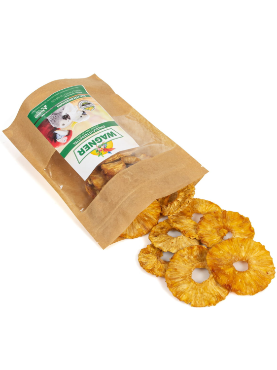 Wagner's - Sušené plátky ananasu pro papoušky 100 g od ParrotPlanet.cz