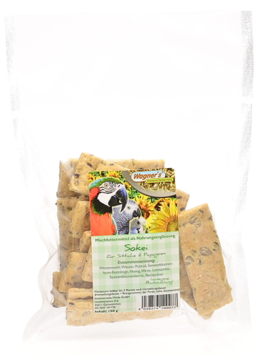 Wagner's DOMOWE Sušenky pro papoušky Sokei 150 g od ParrotPlanet.cz
