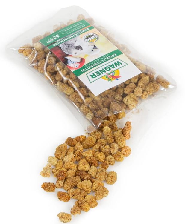 Wagner's - Sušené moruše pro všechny papoušky 100 g od ParrotPlanet.cz