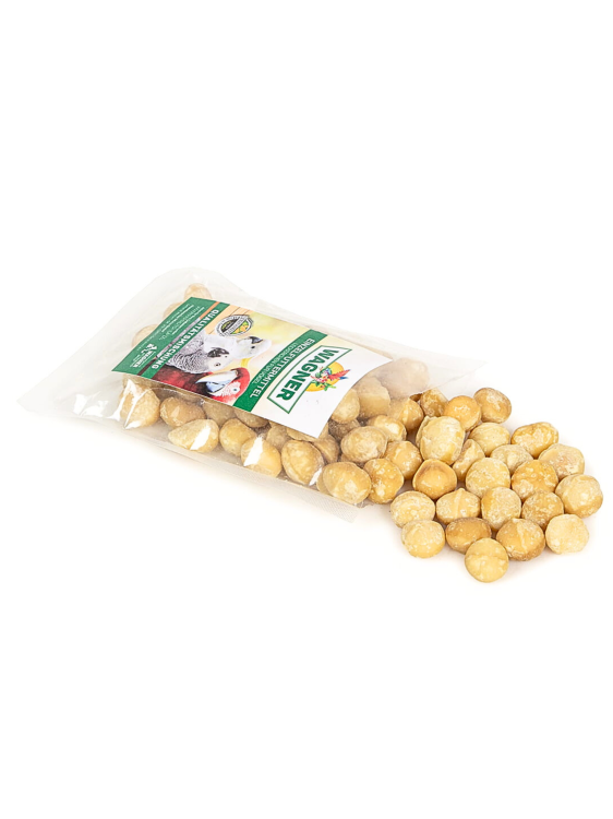 Wagner's - Pečené makadamové ořechy pro všechny papoušky 100 g od ParrotPlanet.cz