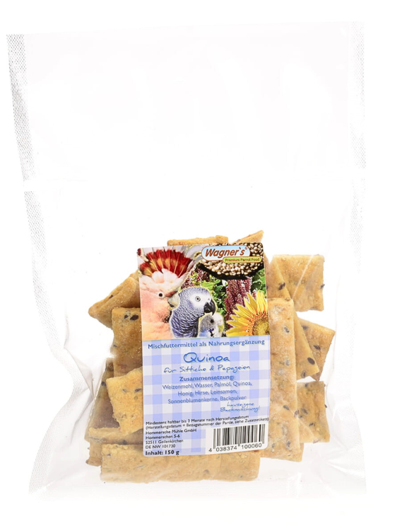 Wagner's - DOMOWE Sušenky pro papoušky s quinoou 150 g od ParrotPlanet.cz