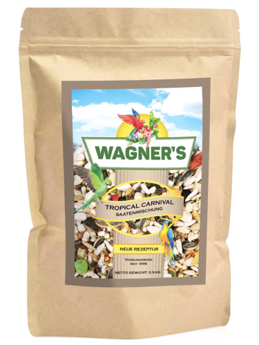 Tropical Carnival Wagner's  - ovocná směs pro všechny papoušky 2,5 kg od ParrotPlanet.cz
