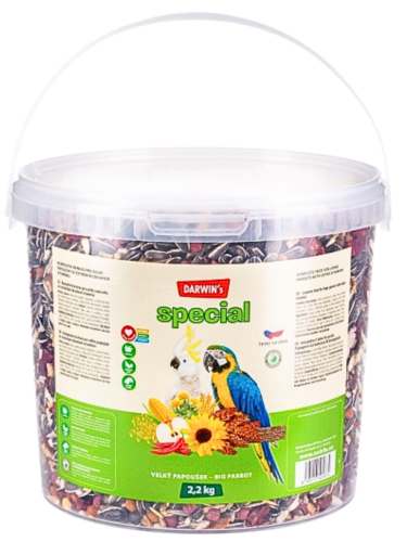 Nutrin Darwin's Big Parrot – krmivo pro velké papoušky 2,2 kg od ParrotPlanet.cz