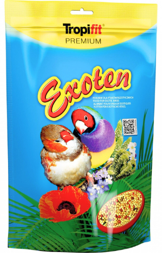 TROPIFIT 700 g EXOTEN – Celoroční krmivo pro papoušky a jiné exotické ptáky od ParrotPlanet.cz