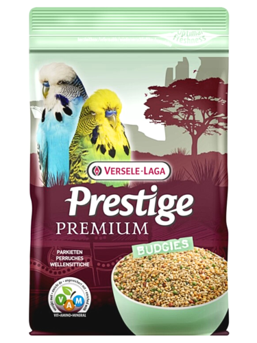 Versele Laga Budgies Premium 800 g krmivo pro vlnkované papoušky od ParrotPlanet.cz