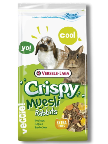 Versele Laga - Crispy Muesli - Rabbits 400 g - směs pro miniaturní králíky od ParrotPlanet.cz