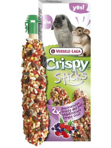 Versele Laga - Sticks Rabbits-Chinchillas Forest Fruit – Pečené tyčinky s lesním ovocem pro králíky a chinchilly, 110 g od ParrotPlanet.cz