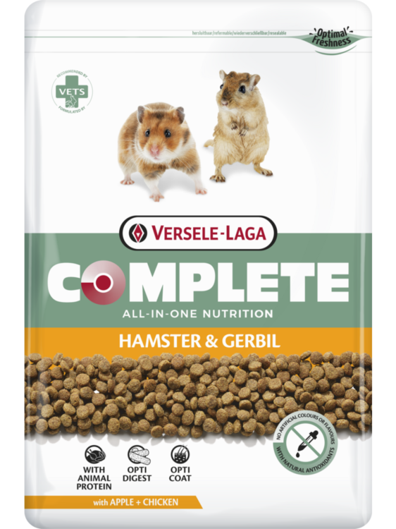 Versele Laga – Hamster &amp; Gerbil – Extrudované krmivo pro křečky a pískomily, 500 g od ParrotPlanet.cz