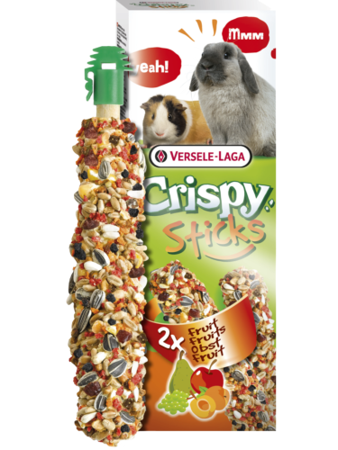 Versele Laga – Sticks Rabbits-Guinea Pigs Fruit – Pečené ovocné tyčinky pro králíky a morčata, 110 g od ParrotPlanet.cz