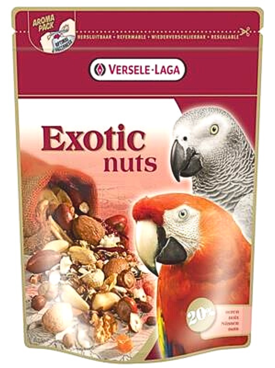 Versele Laga Exotic Nuts 750g - ořechová směs pro velké papoušky od ParrotPlanet.cz