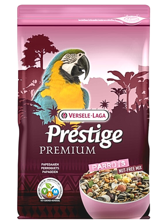 Versele Laga Parrots Premium 2 kg bez ořechů – krmivo pro velké papoušky: ara, amazoňan, kakadu a další od ParrotPlanet.cz