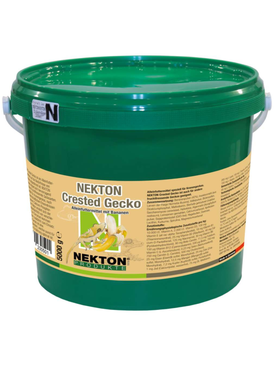 NEKTON Crested Gecko s banánem – Kompletní krmivo pro gekony s banánem 5 kg od ParrotPlanet.cz