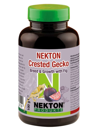 NEKTON Crested Gecko Breed &amp; Growth with Fig – krmivo pro gekony rodu Crested Gecko v období rozmnožování a růstu s přídavkem fíků 100 g od ParrotPlanet.cz