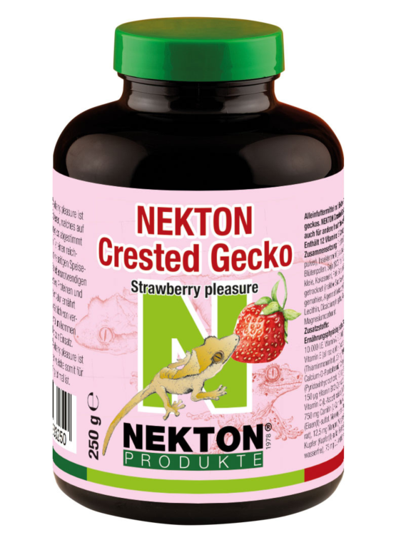 NEKTON Crested Gecko Strawberry Pleasure – krmivo pro gekony s přísadou jahod 250 g od ParrotPlanet.cz