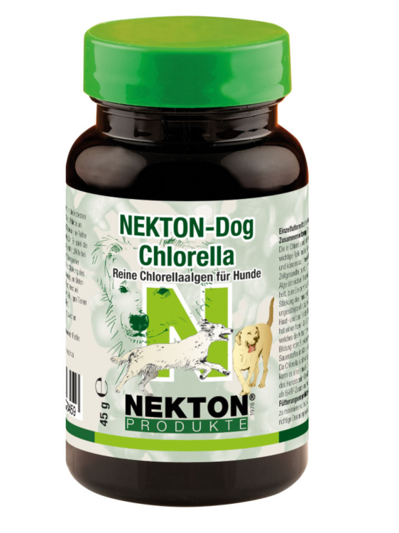 NEKTON Dog Chlorella – čistá chlorella pro psy 45 g od ParrotPlanet.cz