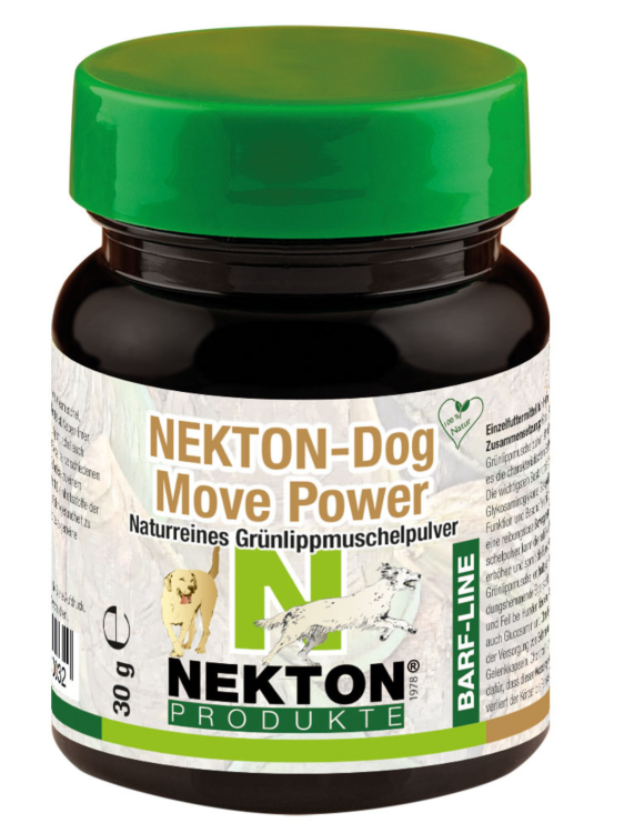 NEKTON-Dog Move Power – přírodní prášek z mušle zelenoústé pro psy 30 g od ParrotPlanet.cz