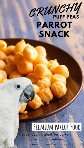 Crunchy Puff Peak – Špaldové kuličky – pro všechny papoušky 35 g od ParrotPlanet.cz