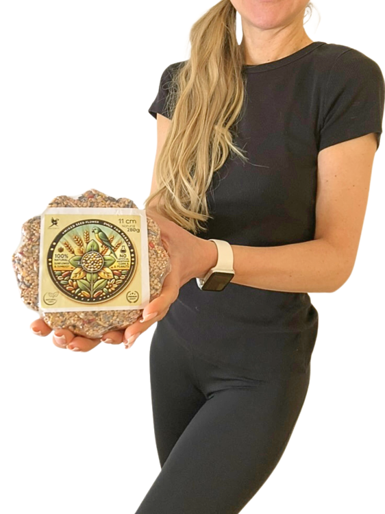 Parrot Planet – Papouščí květina OŘECHOVÁ – XXL – pamlsek pro všechny papoušky 280 g od ParrotPlanet.cz