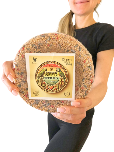 Parrot Planet - MINI RING  - SEED MIX - pamlsek pro všechny papoušky 250 g od ParrotPlanet.cz