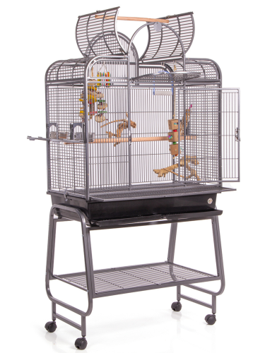 Klece pro papoušky Montana San Remo III tmavá od ParrotPlanet.cz