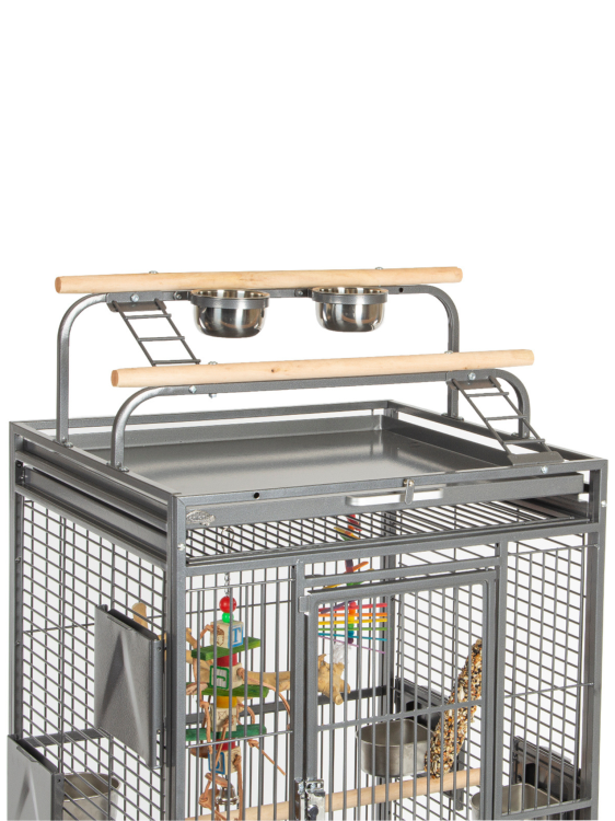 Klece pro papoušky Montana Finca II Play tmavá od ParrotPlanet.cz