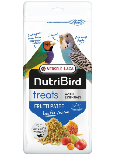 Versele Laga NutriBird Treats Frutti Patee 250 g – ovocná pochoutka pro ptáky od ParrotPlanet.cz