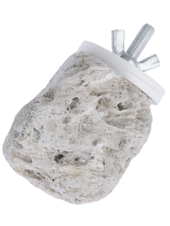 Přírodní kámen Lava – připevňuje se k kleci pro papoušky od ParrotPlanet.cz