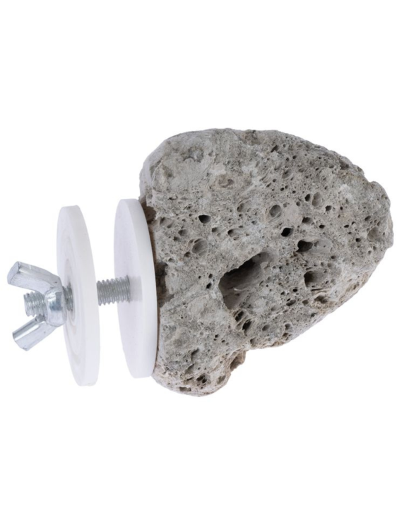 Přírodní kámen Lava – připevňuje se k kleci pro papoušky od ParrotPlanet.cz