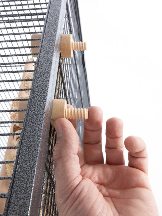 Hrací stěna z mořské trávy pro střední a velké papoušky od ParrotPlanet.cz