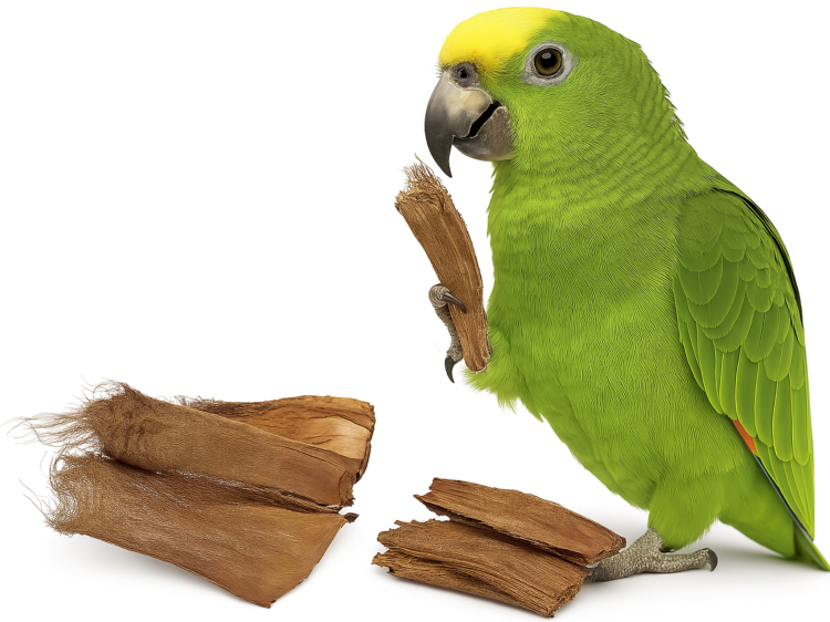 Křupavý palmový list do klece nebo pro vlastní výrobu - pro všechny papoušky 1 role od ParrotPlanet.cz