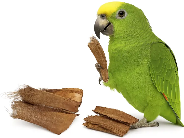 Křupavý palmový list do klece nebo pro vlastní výrobu - pro všechny papoušky 1 role od ParrotPlanet.cz