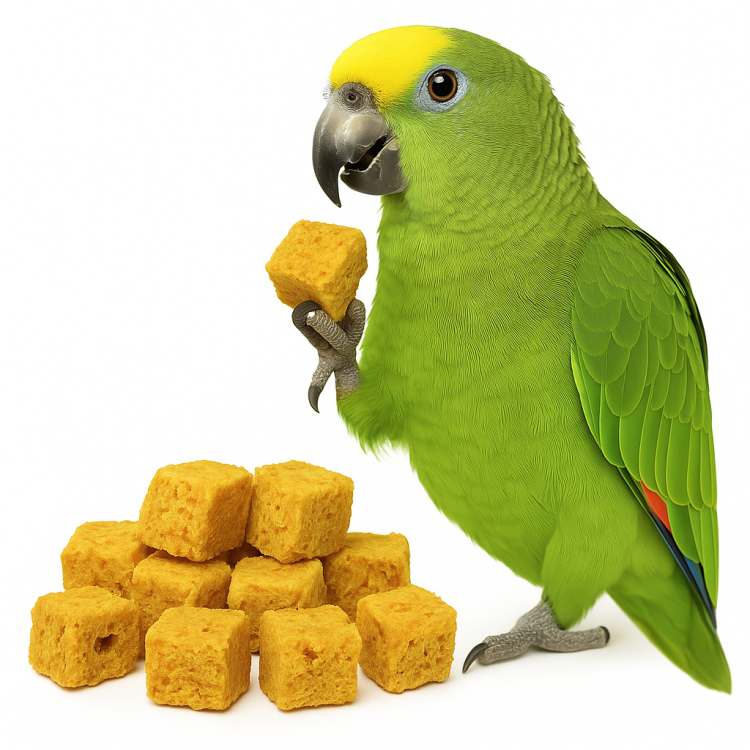 Křupavý topinambur – mrkev | Lahodná pochoutka | pro všechny papoušky 60 g od ParrotPlanet.cz