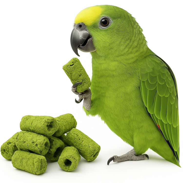 Křupavý topinambur – petržel | Lahodná pochoutka | pro všechny papoušky 60 g od ParrotPlanet.cz