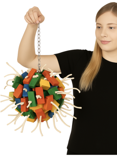 Extreme Fireball XL – opravdu velká hračka pro opravdu velké papoušky od ParrotPlanet.cz