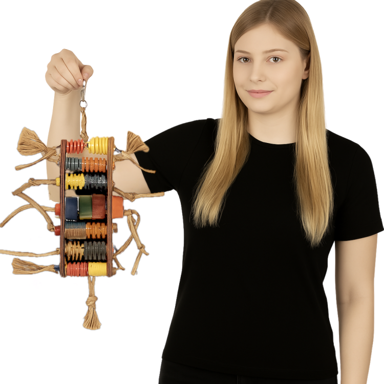 Groovy Teacher – hračka pro papoušky od ParrotPLanet.cz