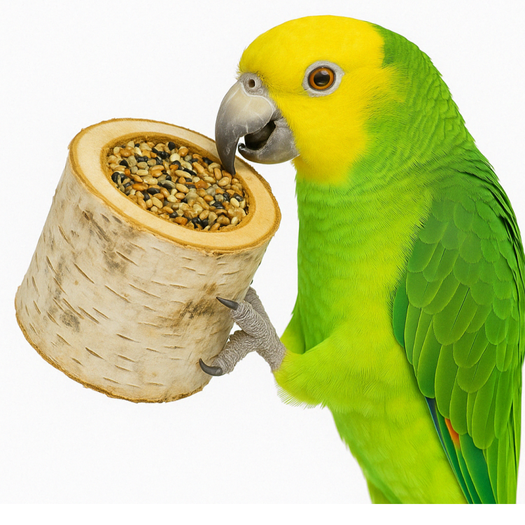 Bylinný pařez – pro všechny papoušky od ParrotPlanet.cz