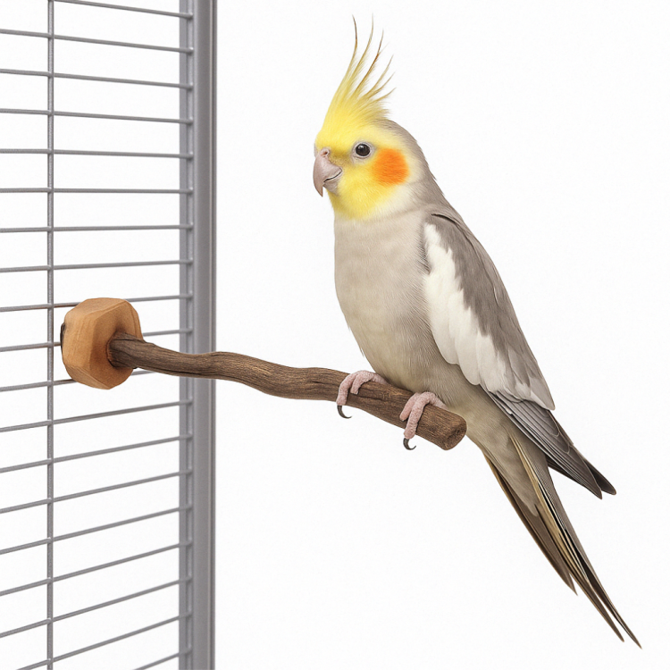 Přírodní bidélko | Liana s upevněním | pro střední papoušky | průměr cca 2,5 cm od ParrotPlanet.cz