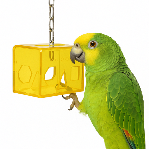 Úžasná chobotnice | Přírodní hračka pro střední a velké papoušky od ParrotPlanet.cz